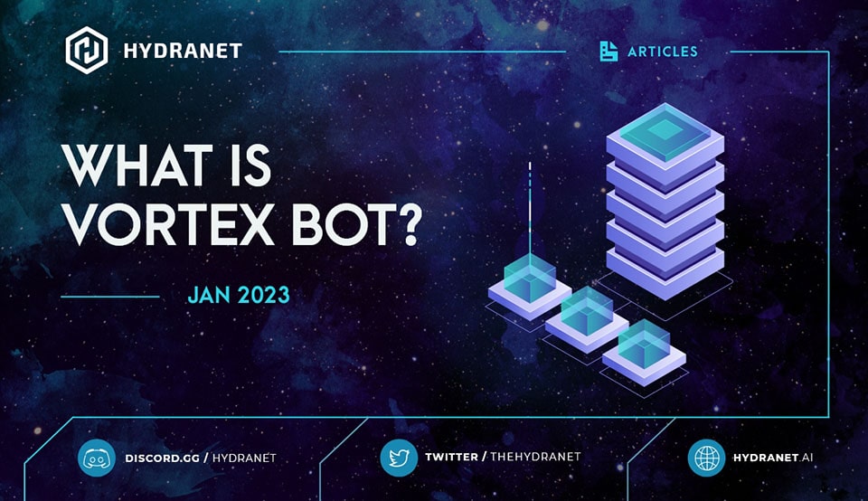 Vortex is an integrated bot in the Hydranet DEX network. Vortex's job is to provide liquidity on the Hydranet DEX, using a grid strategy. 