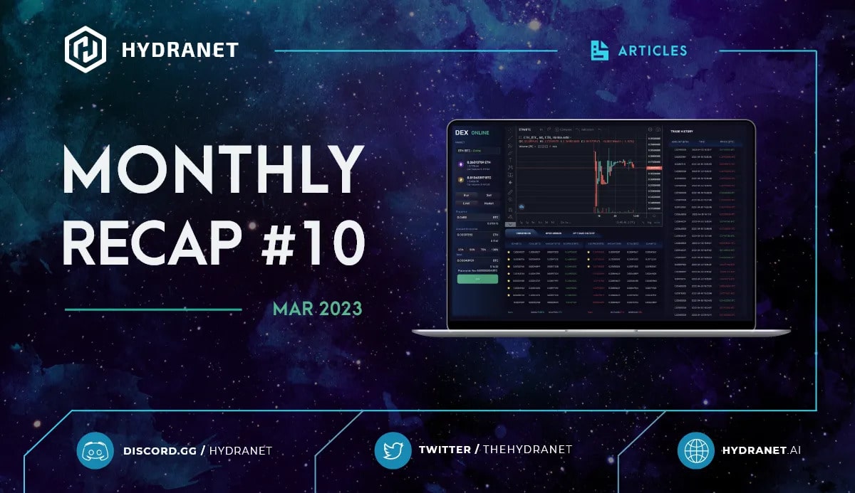 The second month of 2023 was a productive one! The DEX development made major progress and Phoenix is getting closer by the minute. Let’s recap what happened during February in this monthly update.