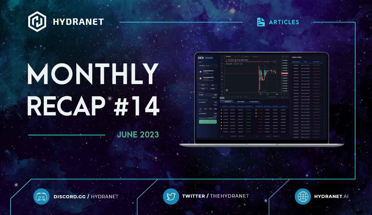 Just last month, history was written as Hydranet DEX made its very first trade on mainnet. But that’s not all! This month, we got to witness another fantastic achievement as the first aETH/BTC trade was completed successfully! 